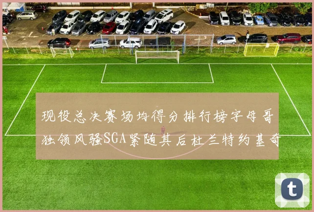 现役总决赛场均得分排行榜字母哥独领风骚SGA紧随其后杜兰特约基奇东契奇争夺第三